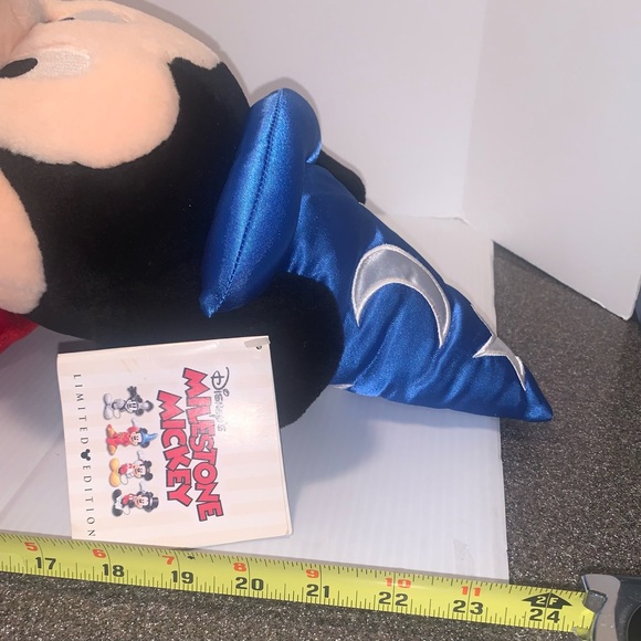 Disney’s Mickey Mouse Sorcerer Apprentice Plush 24" Tall Wizard Fantasia W/Tags - Picture 4 of 8